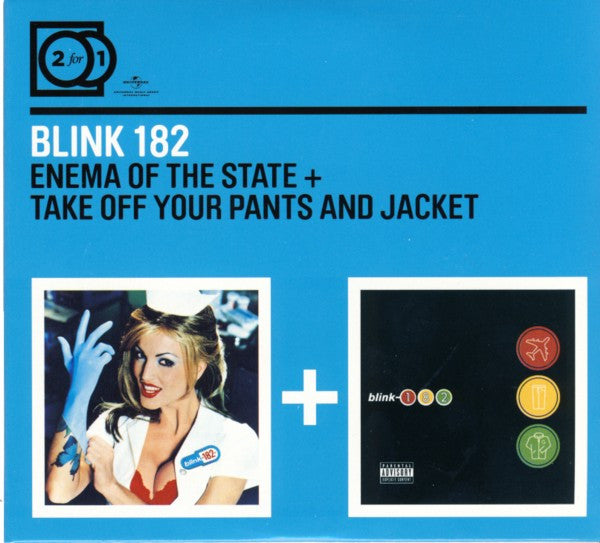 BLINK 182 - ENEMA OF THE STATE / TAKE OFF YOUR... - CD