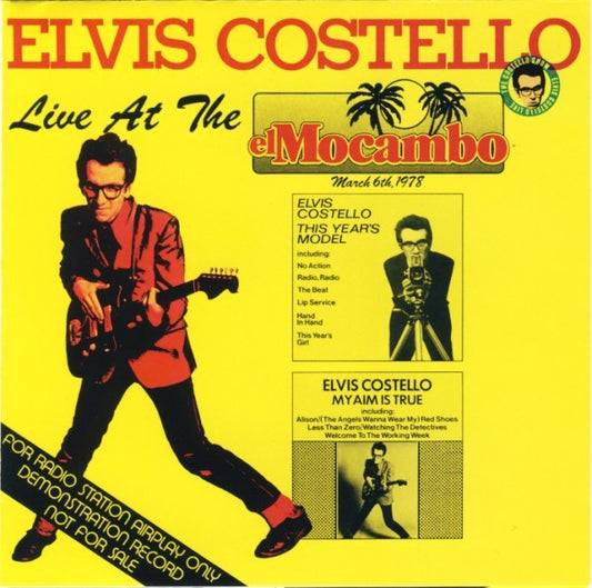 COSTELLO, ELVIS - LIVE AT THE EL MOCAMBO - CD