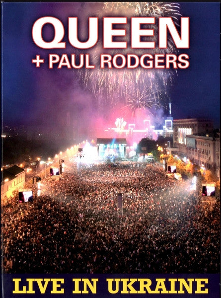QUEEN & PAUL RODGERS - LIVE IN UKRAINE: 2CD + DVD + T-SHIRT (L) - CD