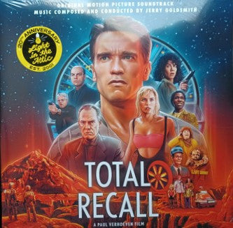 TOTAL RECALL (1990) - SOUNDTRACK : 2LP RED VINYL - LP