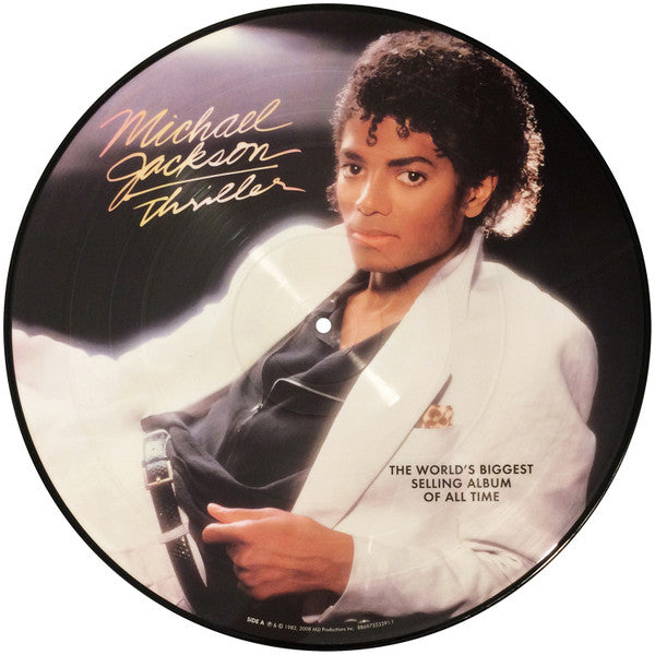 JACKSON, MICHAEL - THRILLER : PICTURE DISC (2008 VERSION) - LP