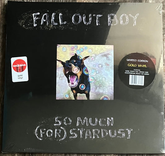 FALL OUT BOY - SO MUCH (FOR) STARDUST : BLACK VINYL - LP