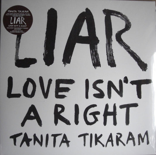 TIKARAM, TANITA - LIAR (LOVE ISNT A RIGHT) : BROWN VINYL - LP