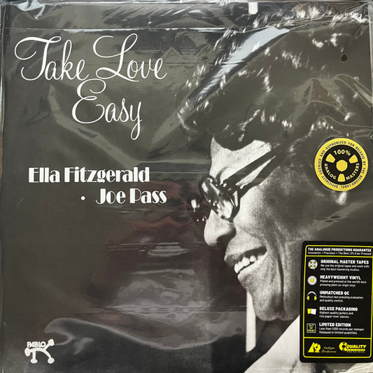 FITZGERALD, ELLA / JOE PASS - TAKE LOVE EASY : 180-GRAM AUDIOPHILE - LP