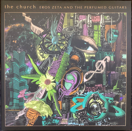 CHURCH - EROS ZETA & THE PERFUMED GUITARS : GREEN - LP