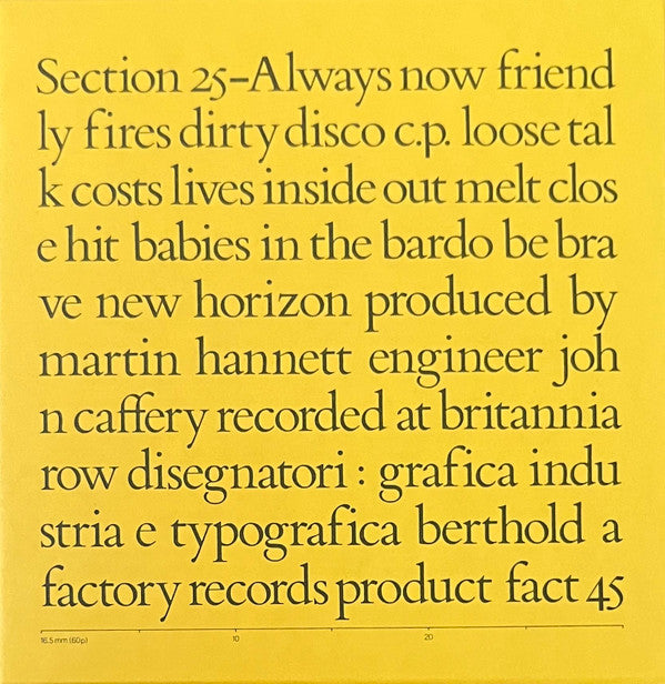 SECTION 25 - ALWAYS NOW : 5CD EXPANDED SET - CD