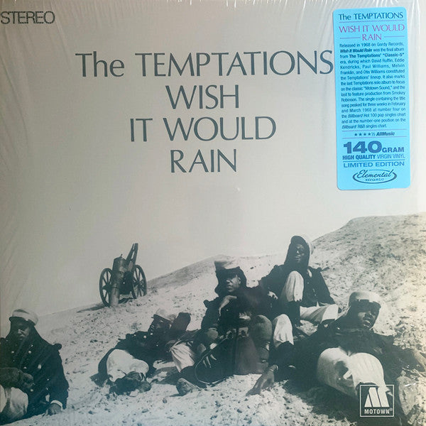 TEMPTATIONS - WISH IT WOULD RAIN : 2024 REISSUE - LP