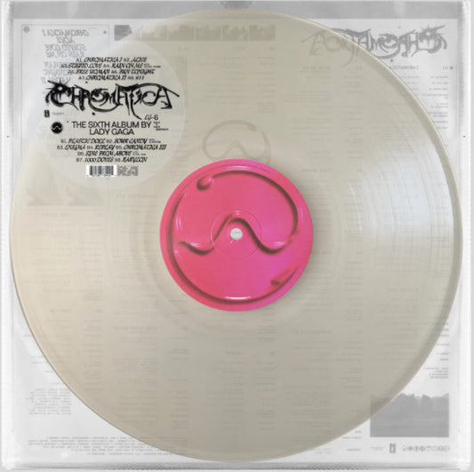 LADY GAGA - CHROMATICA : MILKY CLEAR VINYL - LP