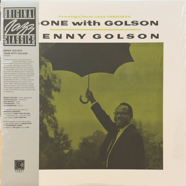 GOLSON, BENNY - GONE WITH GOLSON : ORIGINAL JAZZ ... - LP