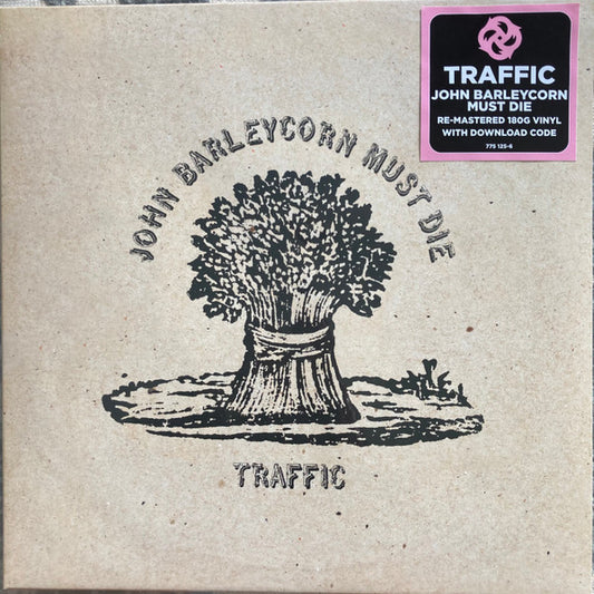 TRAFFIC - JOHN BARLEYCORN MUST DIE : REMASTERED - LP