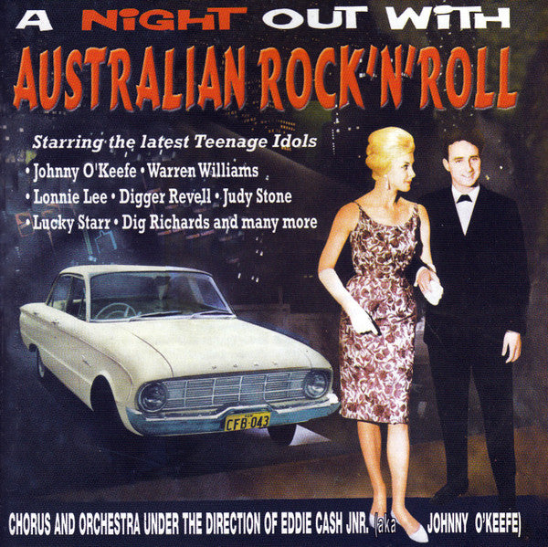 VARIOUS - NIGHT OUT WITH AUSTRALIAN ROCK'N'ROLL - CD