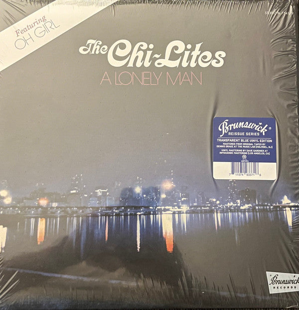 CHI-LITES - LONELY MAN : TRANSPARENT BLUE VINYL - LP