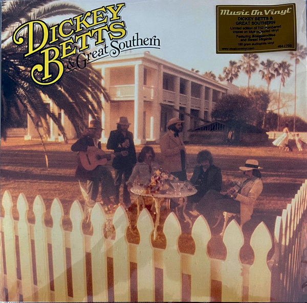 BETTS, DICKEY & GREAT SOUTHERN - DICKEY BETTS & GREAT SOUTHERN : BLUE - LP