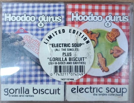 HOODOO GURUS - ELECTRIC SOUP / GORILLA BISCUIT CASSETTE - CS