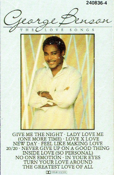 BENSON, GEORGE - LOVE SONGS (CASSETTE) - CS