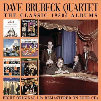 BRUBECK, DAVE QUARTET - CLASSIC 1950S ALBUMS: 4CD SET - CD