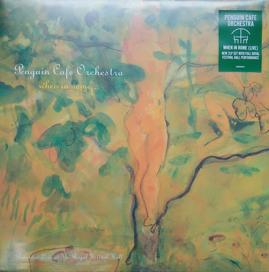 PENGUIN CAFE ORCHESTRA - WHEN IN ROME ... (LIVE) : GREEN 2LP SET - LP