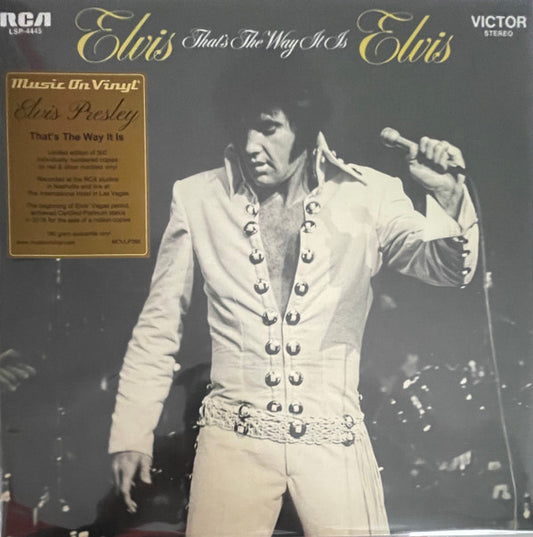 PRESLEY, ELVIS - THAT'S THE WAY IT IS : RED 180-GRAM - LP