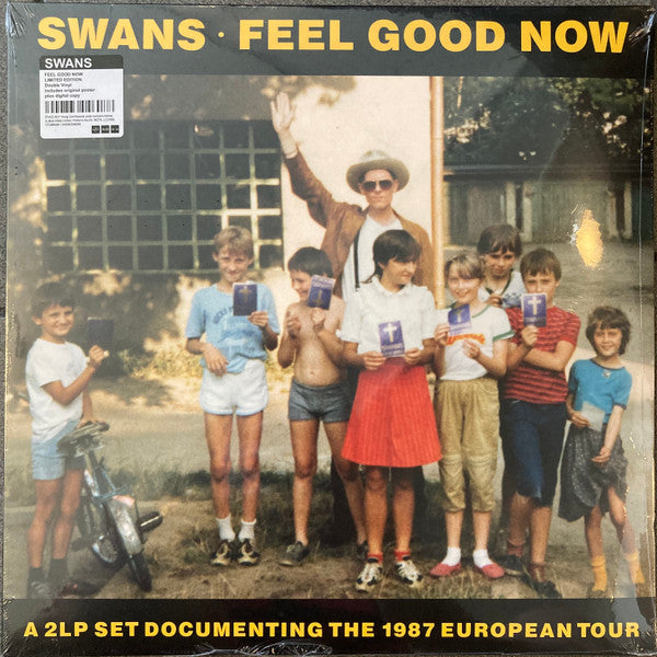 SWANS - FEEL GOOD NOW : 2LP SIGNED W/POSTER - LP