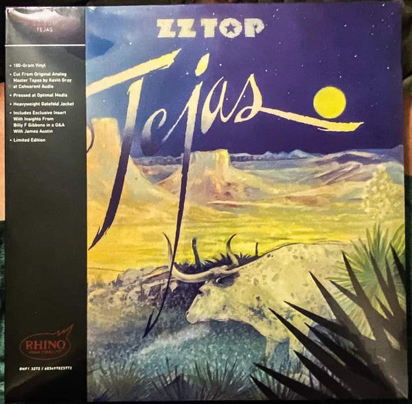 ZZ TOP - TEJAS : RHINO HIGH FIDELITY (180-GRAM) - LP