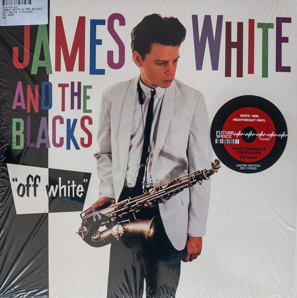 WHITE, JAMES & THE BLACKS - OFF WHITE (WHITE VINYL) - LP