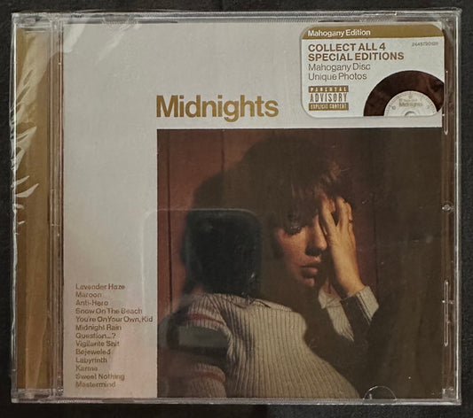 SWIFT, TAYLOR - MIDNIGHTS : MAHOGANY EDITION - CD