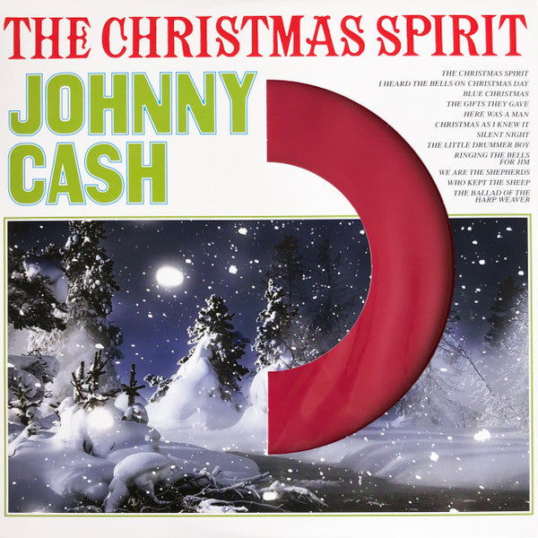 CASH, JOHNNY - CHRISTMAS SPIRIT: RED VINYL - LP