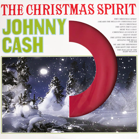 CASH, JOHNNY - CHRISTMAS SPIRIT: RED VINYL - LP