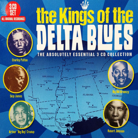VARIOUS - KINGS OF THE DELTA BLUES (3CD) - CD