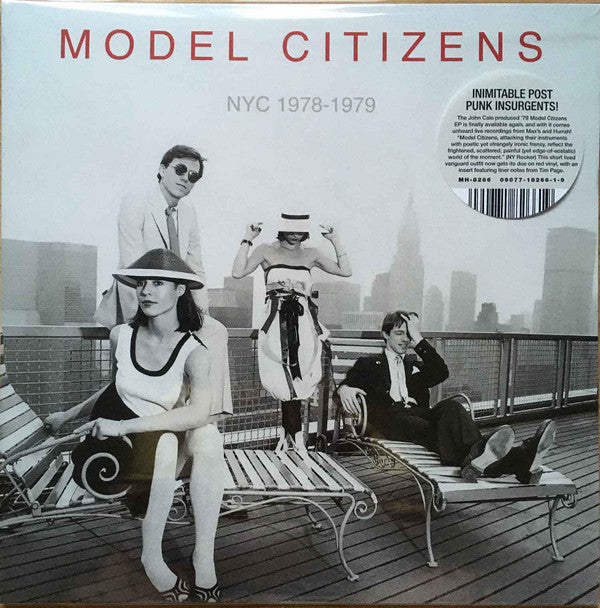MODEL CITIZENS - NYC 1978-1979 : RED VINYL - LP