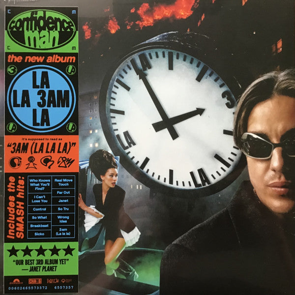 CONFIDENCE MAN - 3AM (LA LA LA) : GLOW-IN-THE-DARK VINYL - LP