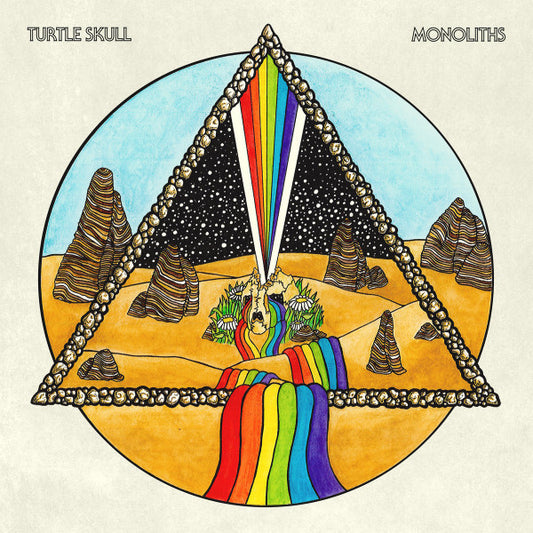 TURTLE SKULL - MONOLITHS (2LP ORANGE/BLUE) - LP