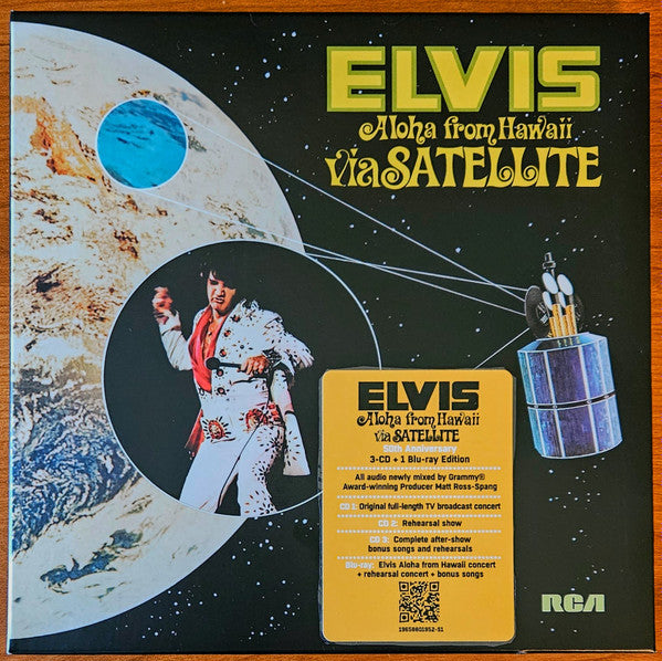 PRESLEY, ELVIS - ALOHA FROM HAWAII: 3CD + BLU-RAY 50TH AN - CD