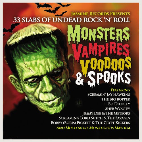 VARIOUS - MONSTERS VAMPIRES VOODOOS & SPOOKS - CD