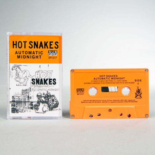 HOT SNAKES - AUTOMATIC MIDNIGHT : CASSETTE - CS