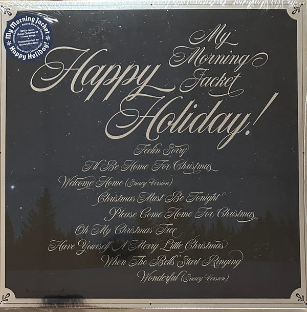 MY MORNING JACKET - HAPPPY HOLIDAY! CLEAR W/ WHITE SNOW - LP