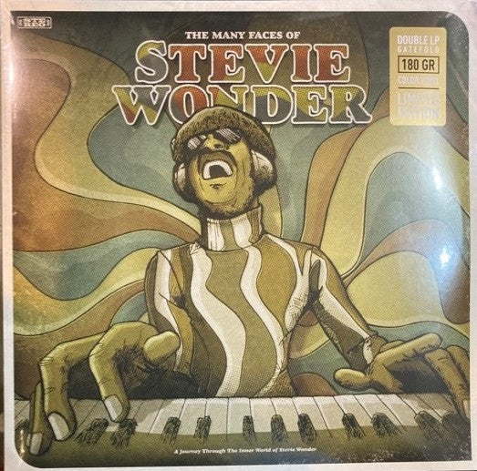 WONDER, STEVIE / VARIOUS - MANY FACES OF : 2LP BROWN VINYL - LP
