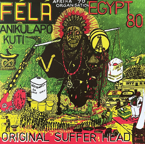 KUTI, FELA - ORIGINAL SUFFER HEAD : GREEN VINYL - LP