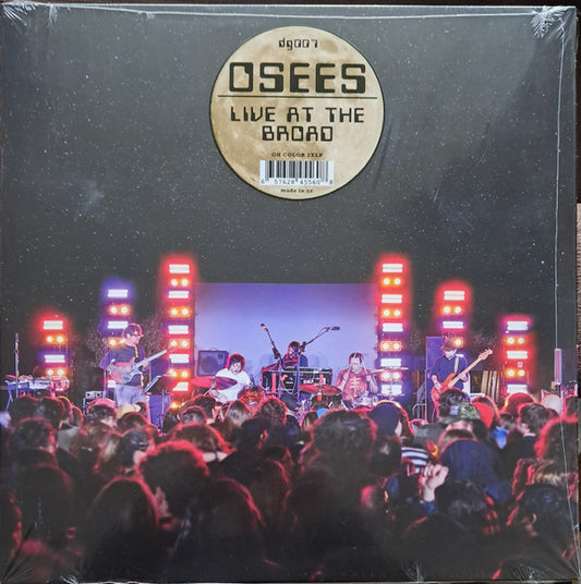 OSEES - LIVE AT THE BROAD: BLUE/ORANGE VINYL - LP