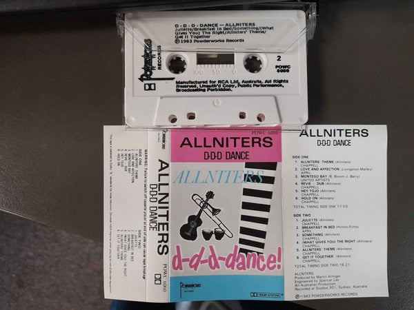 ALLNITERS - D-D-D-DANCE (CASSETTE) - CS