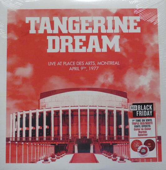 TANGERINE DREAM - PLACE DES ARTS MONTREAL 77: COLOURED 3LP - LP