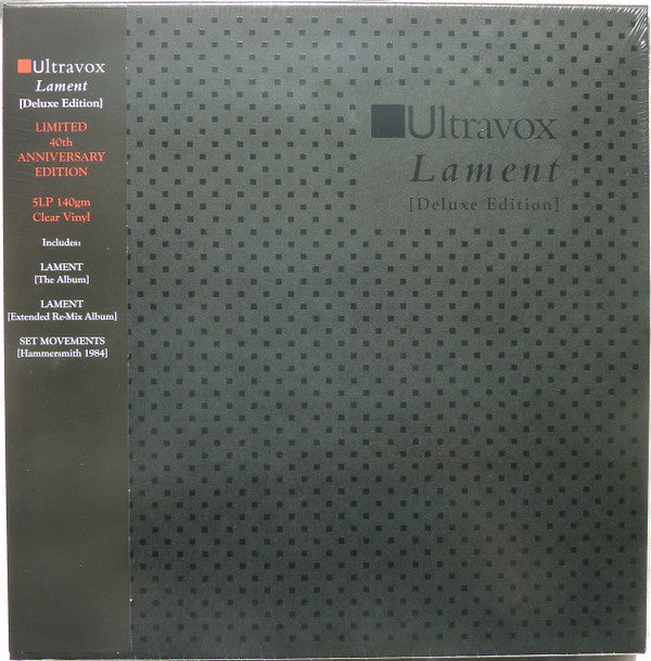 ULTRAVOX - LAMENT : CLEAR 5LP SET - LP
