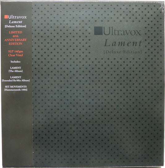 ULTRAVOX - LAMENT : CLEAR 5LP SET - LP