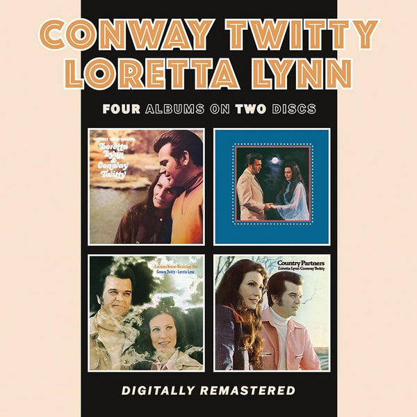 TWITTY, CONWAY / LORETTA LYNN - WE ONLY MAKE ... / LEAD ME ON : 2CD SET - CD