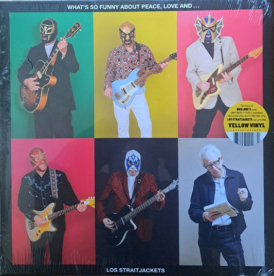 LOS STRAITJACKETS - WHAT'S SO FUNNY ABOUT...YELLOW VINYL - LP