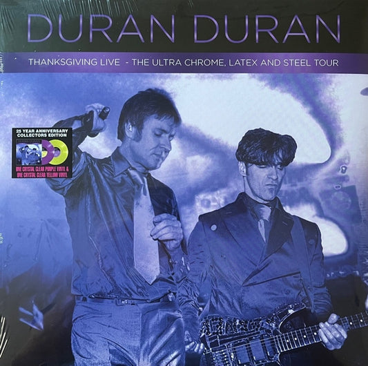 DURAN DURAN - ULTRA CHROME LATEX & STEEL TOUR : 2LP - LP