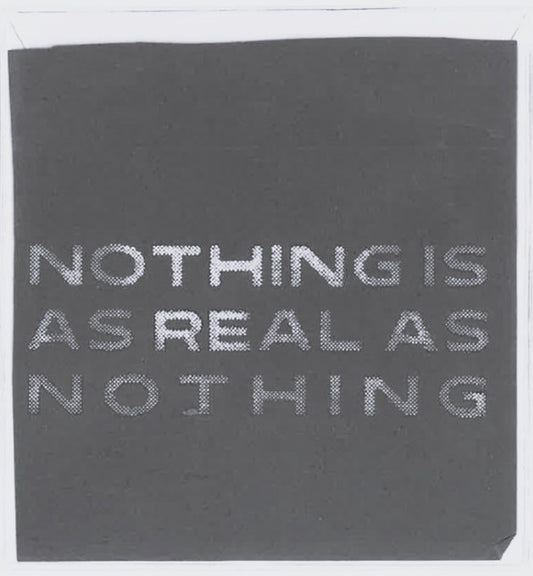 ZORN, JOHN - NOTHING IS AS REAL AS NOTHING - CD