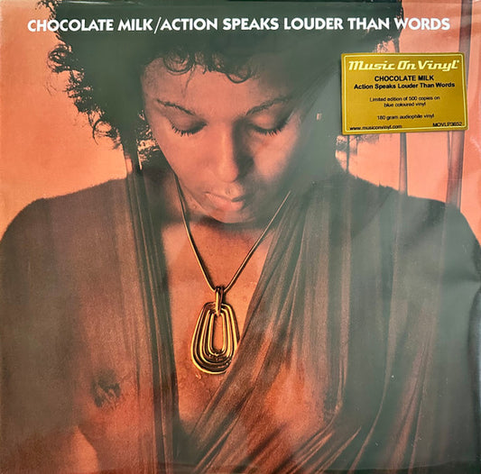 CHOCOLATE MILK - ACTION SPEAKS LOUDER THAN WORDS : BLUE - LP