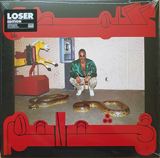 SHABAZZ PALACES - ROBED IN RARENESS : RUBY RED VINYL - LP