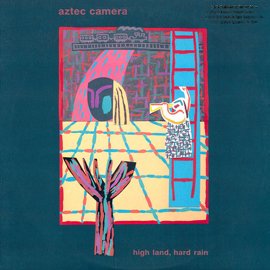 AZTEC CAMERA - HIGH LAND HARD RAIN (US PRESS) - LP